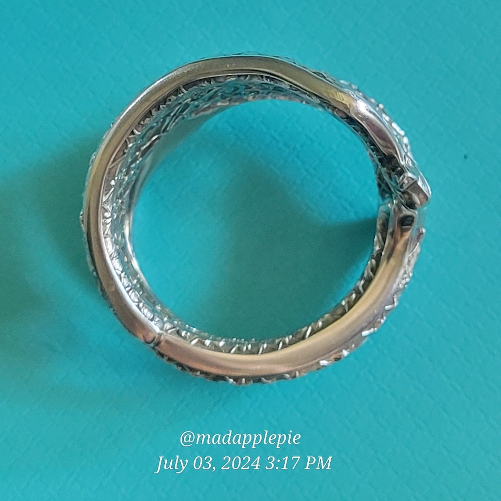 1872 Tiffany & Co. Persian Nut Pick Ring Sterling Silver Luxury Vintage #153 - Picture 14 of 17